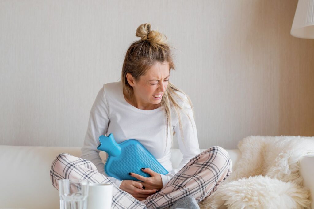 ice packs or warm compresses for pain